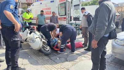Gazipaşa'da ters yön ihlali kazaya neden oldu: 1 yaralı