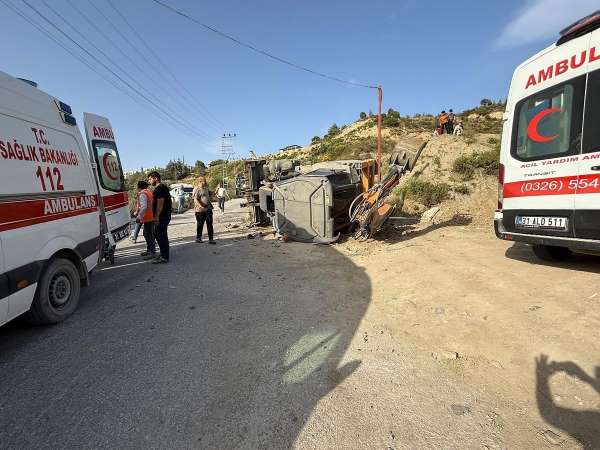 Hatay'da trafik kazası: 3 yaralı