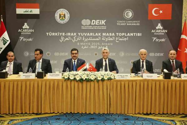 Türkiye-Irak Yuvarlak Masa Toplantısı Ankara'da gerçekleşti
