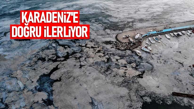 Müsilaj Karadeniz'e doğru ilerliyor