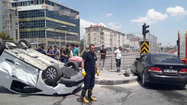 Malatya'da trafik kazası: 3 yaralı - Malatya haber