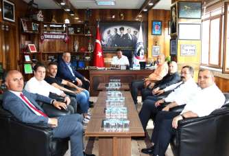 Zonguldak Kömürspor'un yeni yönetiminden GMİS'e ziyaret