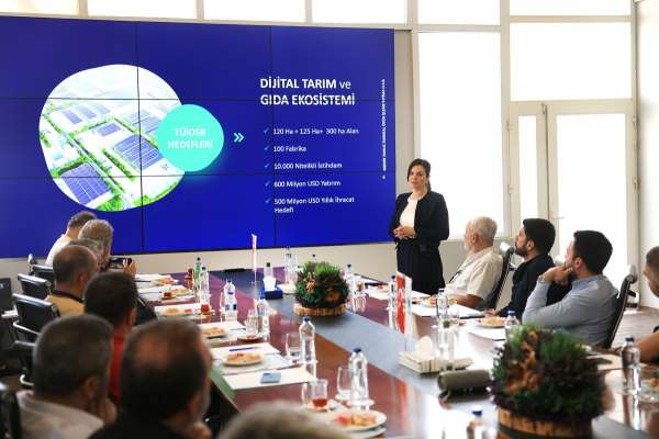 MTSO Başkanı Çakır: 'Hedefimiz Mersin Agropark'ta dünya markası oluşturmak'