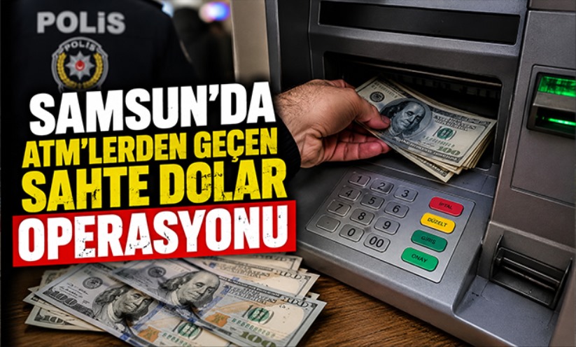 Banka ATM'lerinden geçen sahte dolar üreten şebeke çökertildi