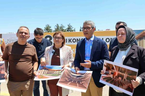 Gaziantep'te bölgenin en büyük kongre merkezlerinden biri şehre kazandırılıyor
