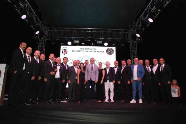 Hakan Daltaban, Ege Beşiktaş Kongre Üyeleri Derneği'nin düzenlediği geceye katıldı
