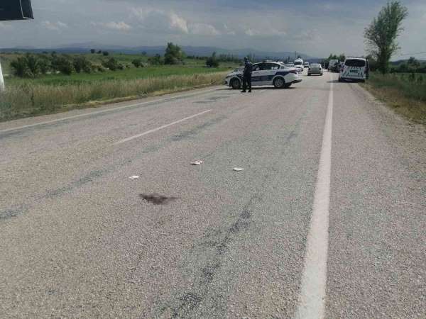 Isparta'da motosiklet kazası: 1 ağır yaralı