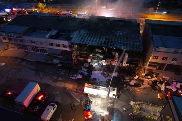 Konya'daki yangında itfaiye eri şehit oldu