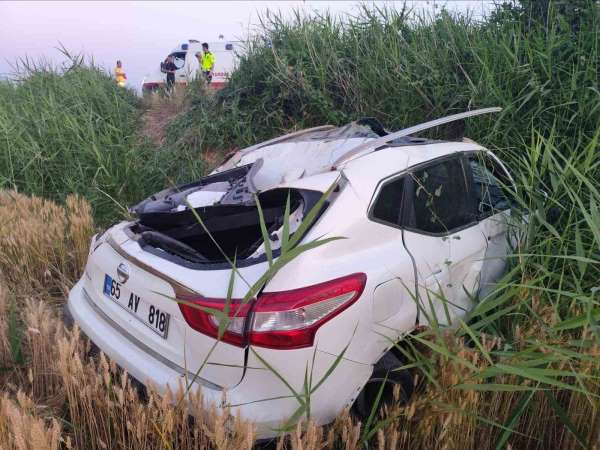 Manisa'da trafik kazası: 2'si çocuk 3 yaralı