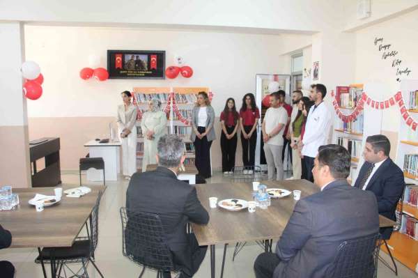 Şırnak'ta Şehit PÖH Ali Karapınar Kütüphanesi açıldı