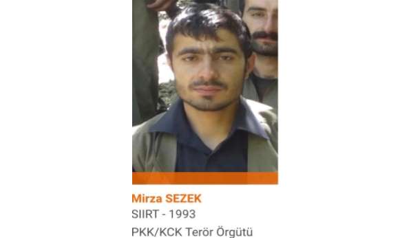 Etkisiz hale getirilen 2 teröristin turuncu kategoride olduğu tespit edildi