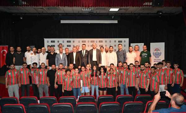 Yalovaspor'da sponsorluk anlaşması töreni