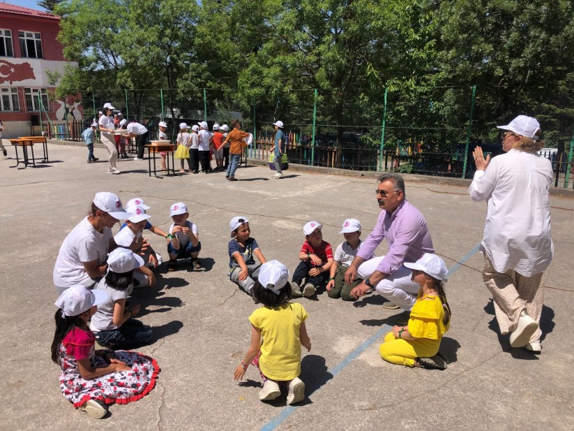 Samsun'da sevilen müdürün kalbine yenik düşmeden önceki son etkinliği