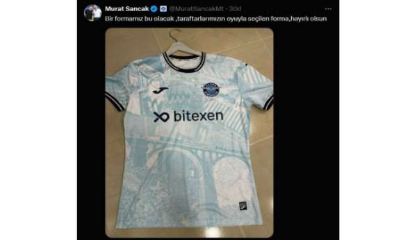 Adana Demirspor'dan kent kültürüne vurgu yapan yeni sezon forması