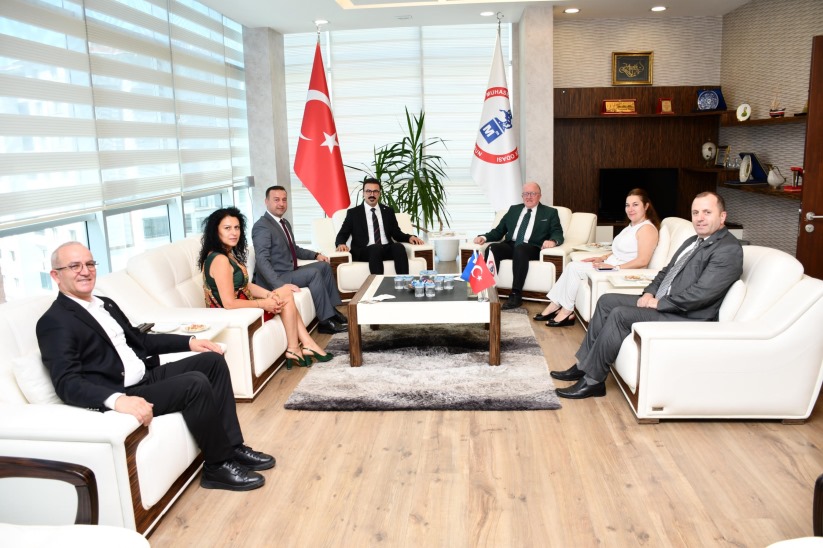 SAMÜ Rektörü Mahmut Aydın'dan Oda Kurullarına Hayırlı Olsun Ziyareti