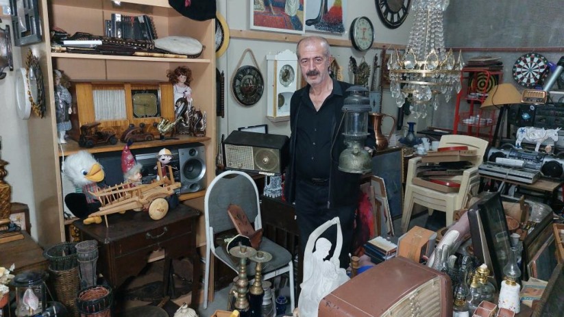 Samsun'da antikaya tutkusu 4 odalı dükkanı doldurdu: 'Bu bir aşk, bu bir tutku'