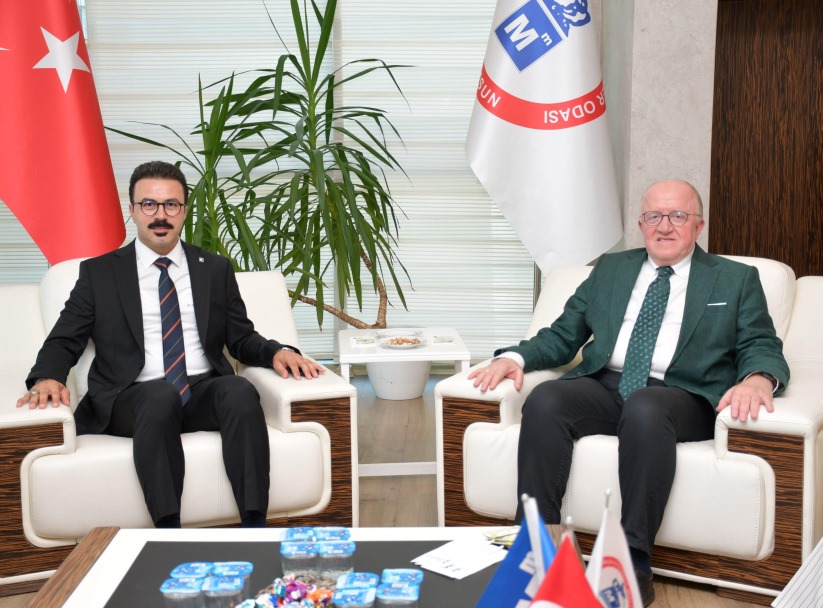 SAMÜ Rektörü Mahmut Aydın'dan Oda Kurullarına Hayırlı Olsun Ziyareti