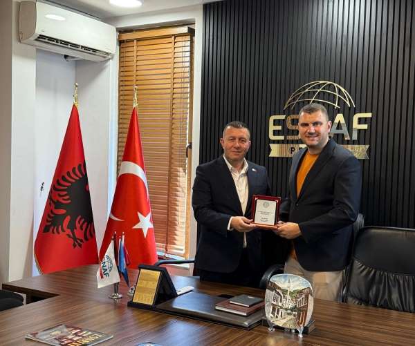 DESOB Başkanvekili Üçgül ticareti geliştirmek amacıyla Kosova'da temaslarda bulundu