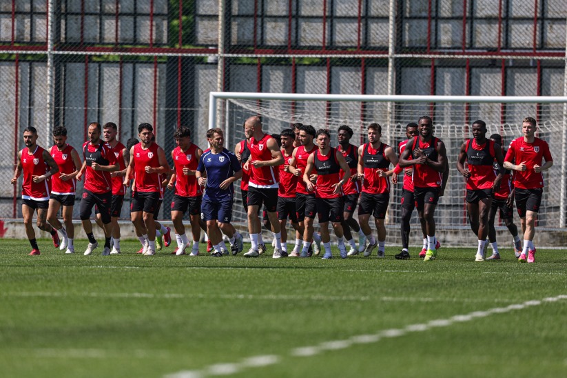 Samsunspor yeni sezon için sıkı çalışıyor