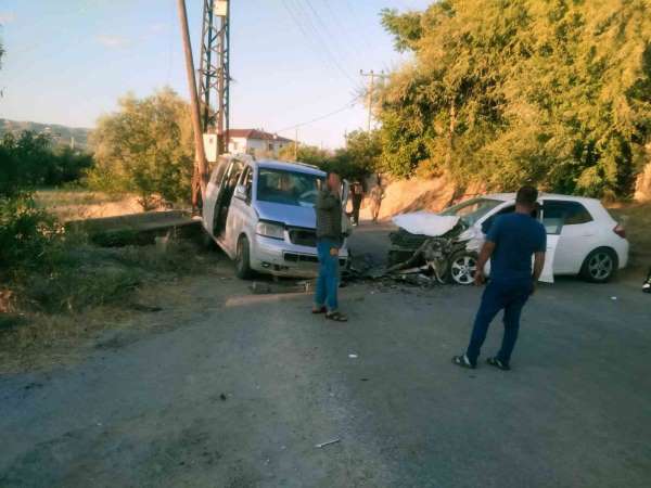 Elazığ'da trafik kazası:1 yaralı