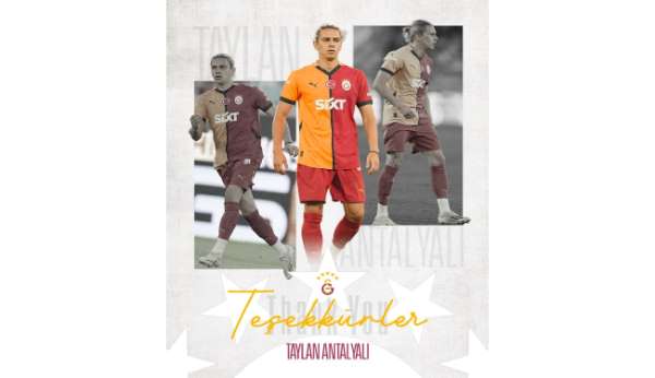 Galatasaray, Taylan Antalyalı'ya veda etti