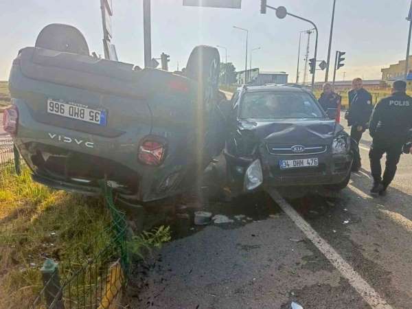 Kars'ta trafik kazası: 2 yaralı