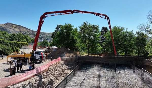 Tunceli'de yeni polisevinin temeli atıldı