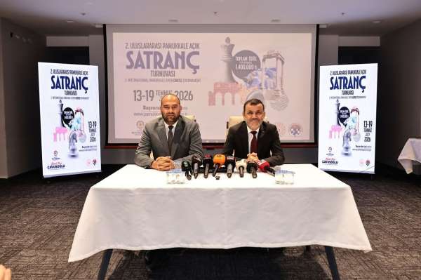 Denizli'de uluslararası satranç turnuvasında geri sayım başladı