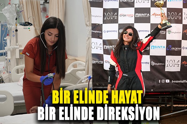 Bir elinde hayat bir elinde direksiyon 