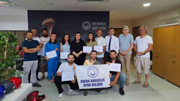 OKA Desteğiyle Bafra'da alternatif turizm güçleniyor: Yeni yamaç paraşütü pilotları yetişti