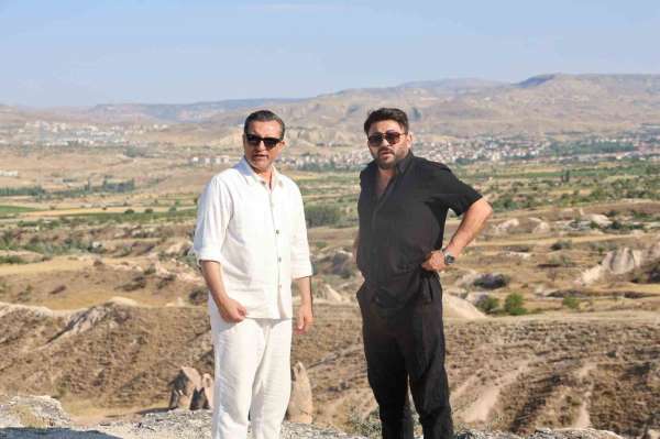 Rafet El Roman Kapadokya'da klip çekti