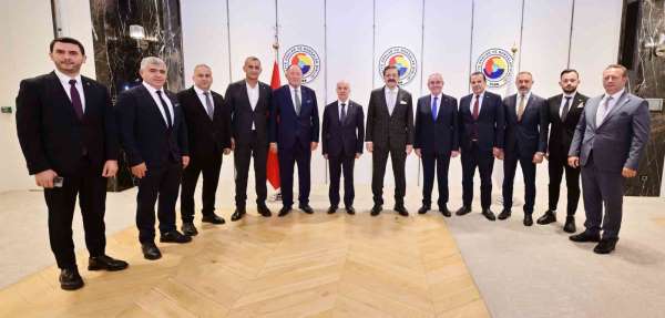 Samsun'un 'İstiklal Madalyası' gururu Hisarcıklıoğlu ile paylaşıldı