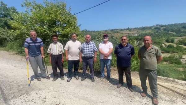 Sinop'ta tehlikeli yol: Mahalle sakinleri 'can güvenliği' için acil önlem istiyor