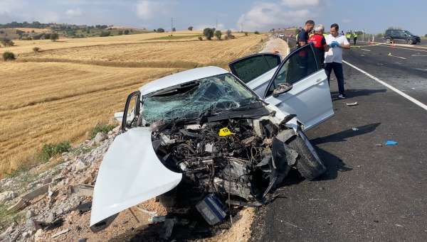 Tokat'ta feci kaza: 2 ölü, 2 ağır yaralı