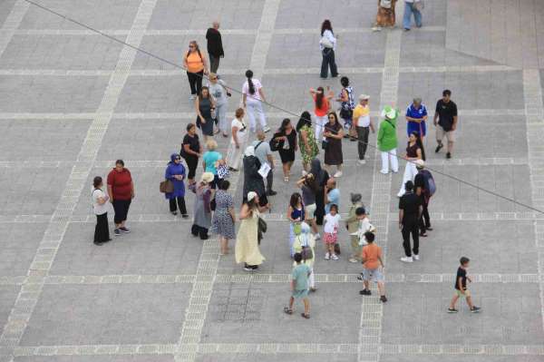 Samsun'da konaklayan turist sayısı yüzde 13,68 arttı