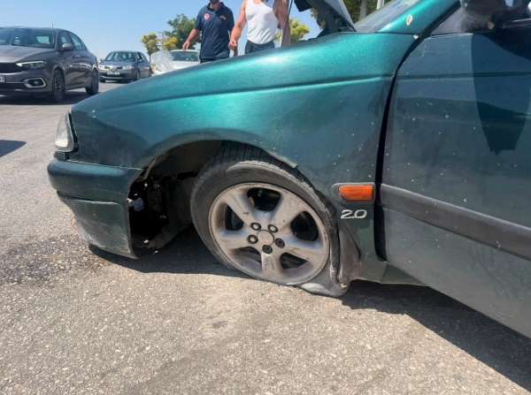 Van'da trafik kazası:2 yaralı