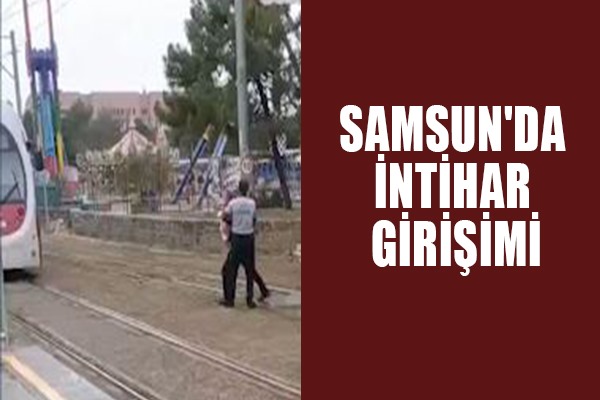 Samsun'da intihar girişimi