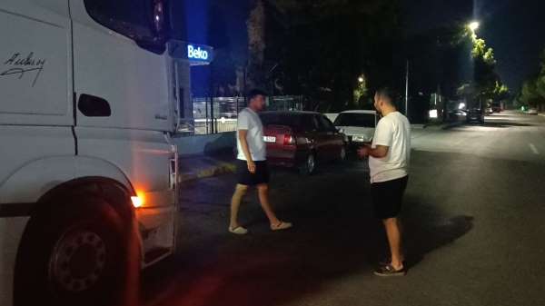 Beko önünde saatlerce bekletilen tırcılardan tepki