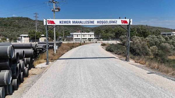Bodrum Kemer ve Tepecik'e 7 milyon 800 bin TL'lik yol yatırımı