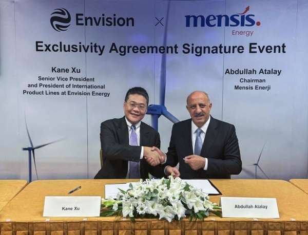 Envision Energy ve Mensis Enerji'den stratejik ortaklık