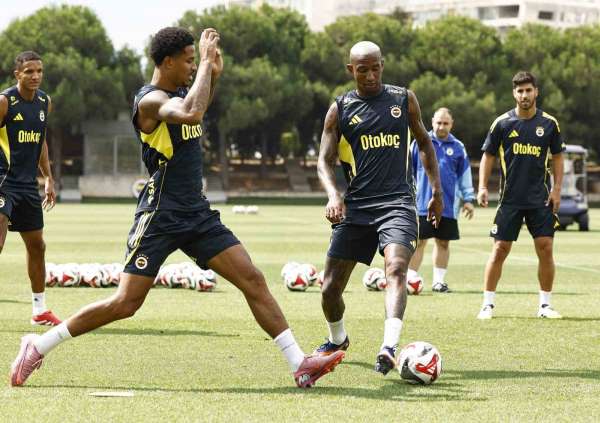 Fenerbahçe'de, Trabzonspor maçı hazırlıkları devam etti