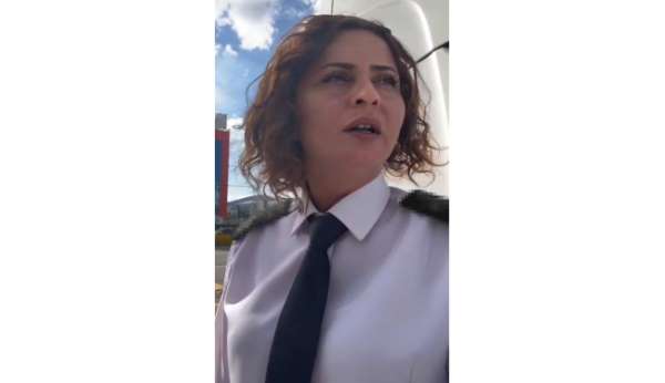 Kadın şoför, saldırıya uğradığını açıklayarak sosyal medyadan destek istedi