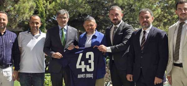 Milletvekili Ahmet Erbaş'tan Kütahyaspor'a 1 milyon TL destek