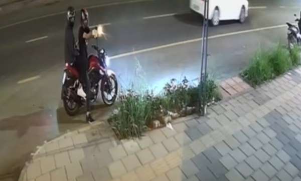 Aynı yerde ikinci saldırı: Kasklı şüpheli iş yerine peş peşe ateş açtı