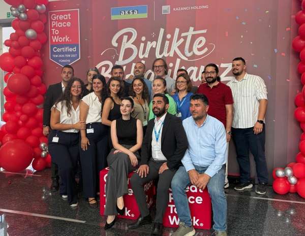 Kazancı Holding ve Aksa Grup Şirketleri'ne Great Place To Work Sertifikası