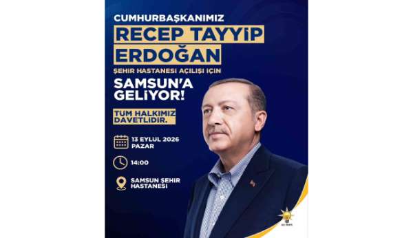 Köse: '13 Eylül'de Cumhurbaşkanımız ile Şehir Hastanesi'nde buluşuyoruz'