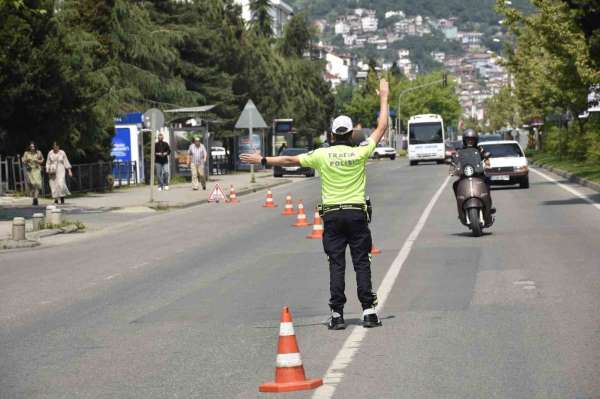 Ordu'da trafik denetimleri: Bir haftada 17 bine yakın araç ve sürücü denetlendi