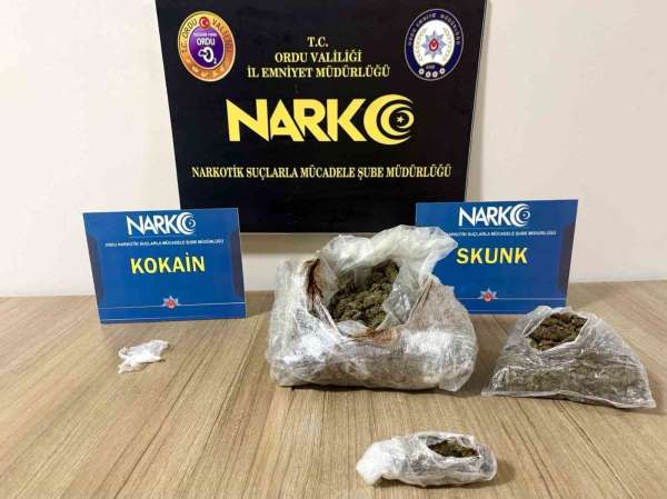 Ordu'da uyuşturucu operasyonlarında 4 tutuklama