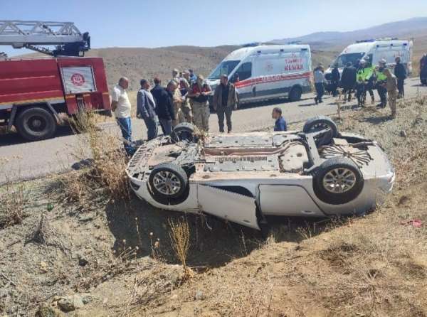 Van'da trafik kazası: 1 yaralı