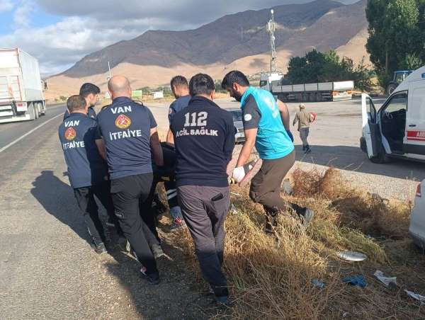 Van'da trafik kazası: 4 yaralı